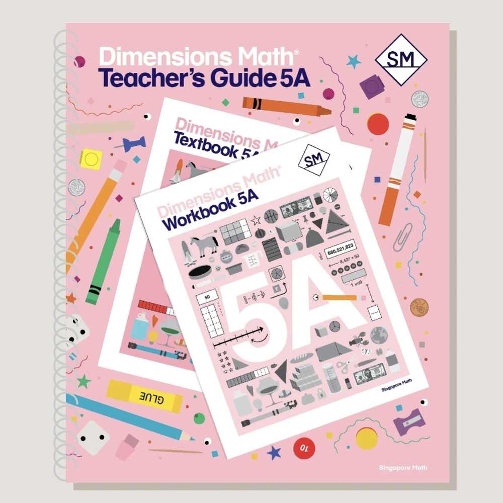 Dimensions Math Teacher's Guide 5A - Pink